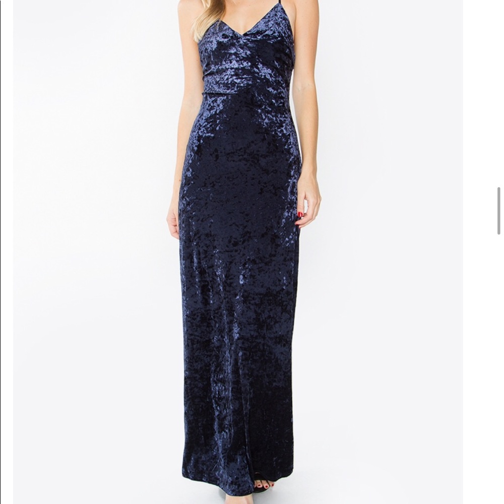 Blue Crush Maxi Dress